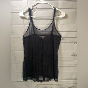 Victoria’s Secret Elegant Black Chemise